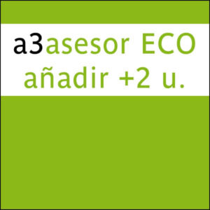 a3asesor ECO añadir +2 u.