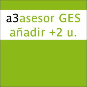 a3asesor GES añadir +2 u.