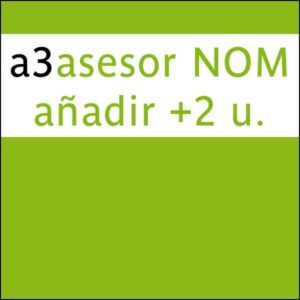 a3asesor NOM añadir +2 u.